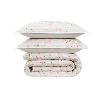 Thumbnail 15: Cottage Classics Cottage Classics Emma Floral Quilt Set 
