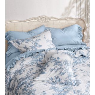 Thumbnail 8: SHABBY CHIC Shabby Chic Floral Toile Comforter Set 