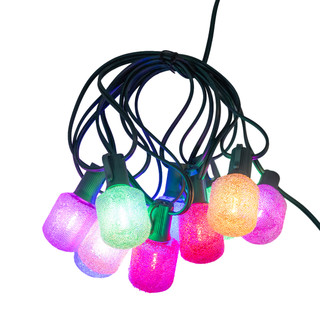 Thumbnail 1: Kurt Adler Kurt Adler 11 Ft. UL 10L LED Multicolor Gumdrop Light Set 
