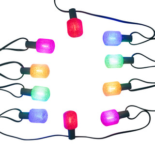 Thumbnail 9: Kurt Adler Kurt Adler 11 Ft. UL 10L LED Multicolor Gumdrop Light Set 