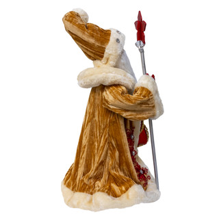 Thumbnail 3: Kurt Adler Kurt Adler 18 in. Holiday Diamonds Santa Table Piece 