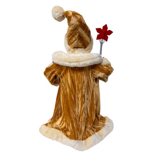 Thumbnail 5: Kurt Adler Kurt Adler 18 in. Holiday Diamonds Santa Table Piece 