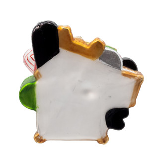 Thumbnail 6: Kurt Adler Bellissimo Glass Workshop Santa Ornament 