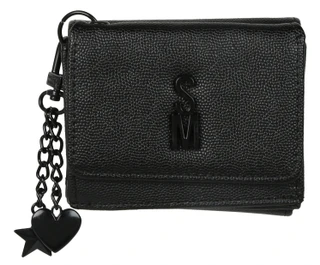 Thumbnail 1: Steve Madden Logo Tri-Fold Wallet with Charm 