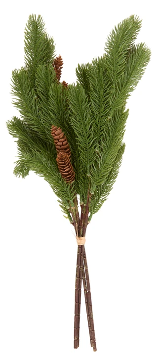 Thumbnail 1: . 22 in Christmas Pine Cone Bundle Home Decor 