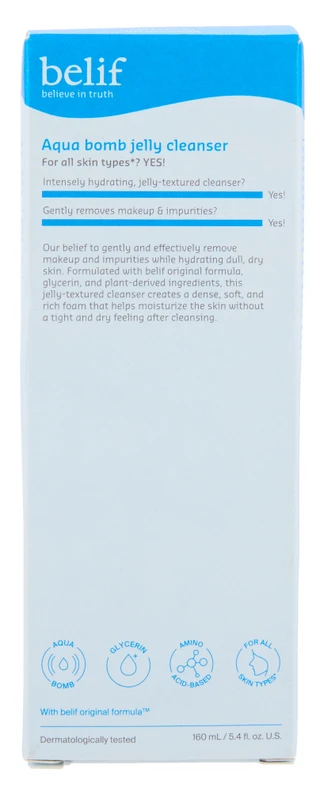 Thumbnail 3: BELIF 5.4 oz Aqua Bomb Jelly Cleanser 