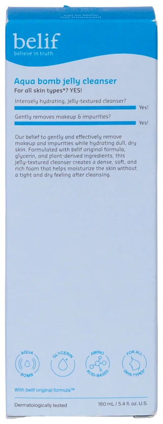 Thumbnail 4: BELIF 5.4 oz Aqua Bomb Jelly Cleanser 