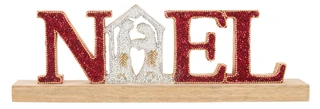 Thumbnail 1: TOTAL HOME LTD 5x15 Wooden Curated Noel Decor  