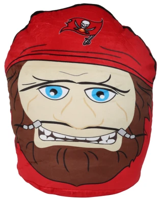 Thumbnail 1: NFL 12x16 Tampa Bay Buccaneers Plushie Mascot Pillow 