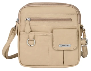 Thumbnail 1: MULTISAC Zip Around Multi Compartment 4-Way Convertible Crossbody 
