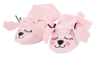 Thumbnail 1: Baby Essentials Baby Girls Cozy Poodle Booties 