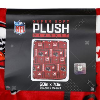 Thumbnail 2: Pegasus Sports 60x70 Tampa Bay Bucs Super Soft Plush Blanket 