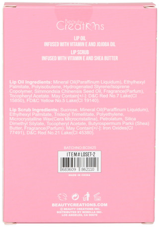 Thumbnail 2: BEAUTY CREATIONS 2 Pc Watermelon Scented Sweet Dose Lip Care Duo Set 