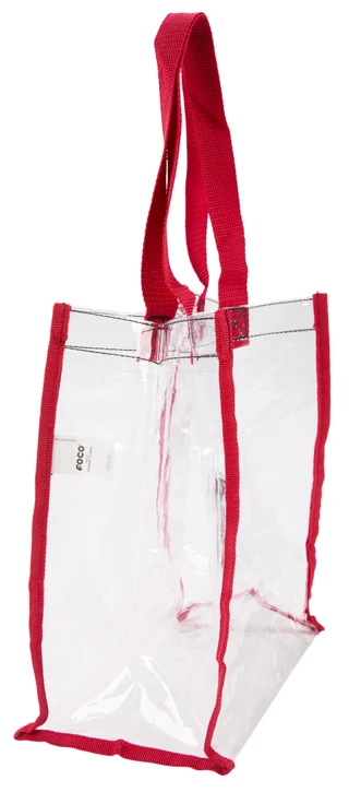 Thumbnail 2: Foco Atlanta Falcons Clear Messenger Bag 
