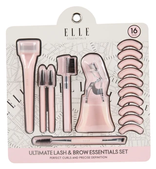 Thumbnail 1: Elle 16 Pk Ultimate Lash & Brow Essentials Kit 