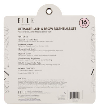 Thumbnail 2: Elle 16 Pk Ultimate Lash & Brow Essentials Kit 
