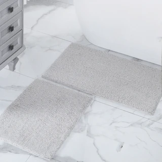 Thumbnail 2: Canopy By Design 2 Pc Super Soft Non-Slip Bath Rug Set 