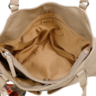 Thumbnail 2: Multi Sac Dawson 3 Section Multi Pocket Shopper with Scarf Charm 