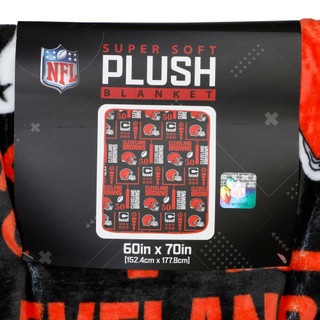 Thumbnail 2: Pegasus Sports 60x70 Cleveland Browns Super Soft Plush Blanket 