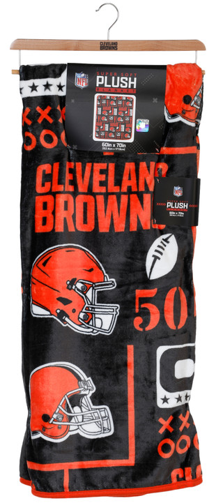 Thumbnail 1: Pegasus Sports 60x70 Cleveland Browns Super Soft Plush Blanket 