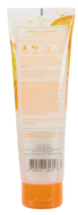 Thumbnail 2: Skin 2.0 6.7 oz Vitamin C & Turmeric Facial Scrub 