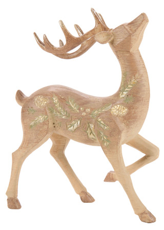 Thumbnail 2: Magical Season 9 Polyresin Christmas Deer Decor  