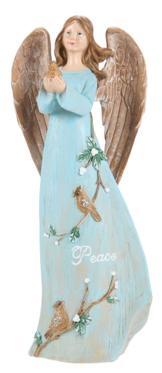 Thumbnail 1: Magical Season 12 in Christmas Peace Angel Home Accent 
