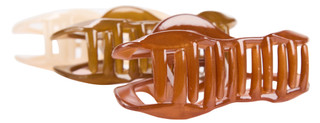 Thumbnail 2: Hair Essentials 3 Pk Large Claw Clips 