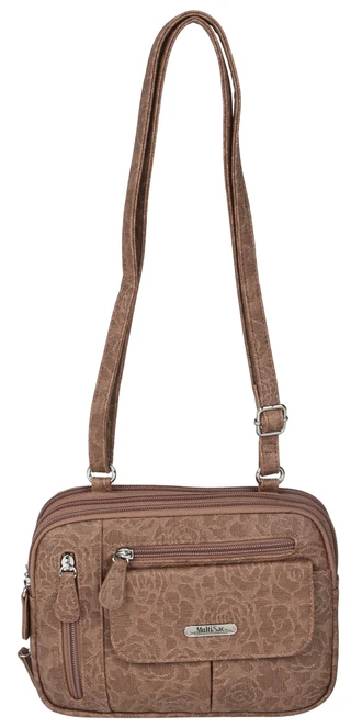 Thumbnail 1: MULTISAC Zip Around Multi Compartment 4-Way Convertible Crossbody 