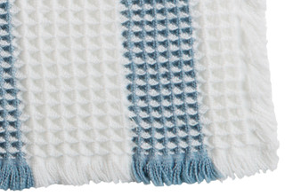 Thumbnail 2: Lucky Brand 24x60 Waffle Weave Bath Runner 