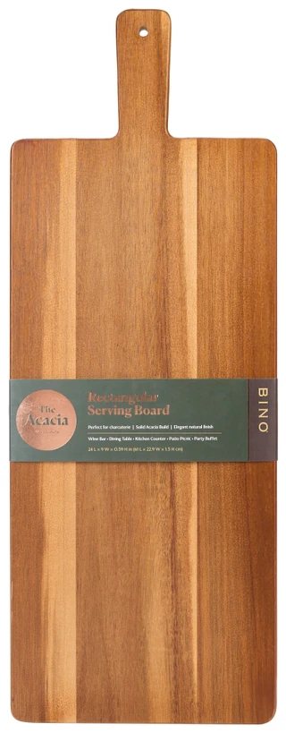 Thumbnail 1: Bino Rectangular Acacia Serving Board 