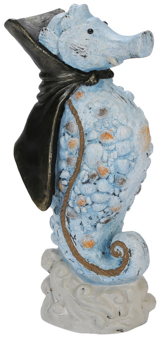 Thumbnail 1: Magical Season 21 In Vampire Seahorse Halloween Figurine 