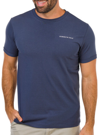 Thumbnail 1: Kenneth Cole Men's Short Sleeve Solid Crew Neck Shirt 