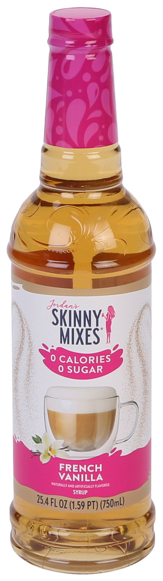 Thumbnail 1: Jordan's Skinny Mixes 25.4 oz French Vanilla Syrup  