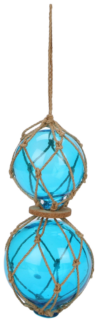Thumbnail 1: Fancy That 16 In Double Glass Float with Rope 