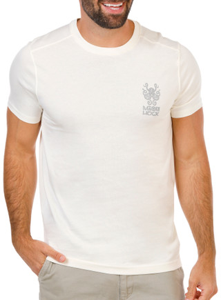 Thumbnail 4: Maori Hook Men's Short Sleeve Octopus Graphic Crew Neck Tee 