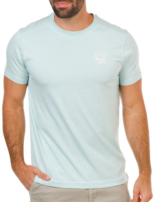 Thumbnail 2: Maori Hook Men's Short Sleeve Beach Graphic Crew Neck Tee 