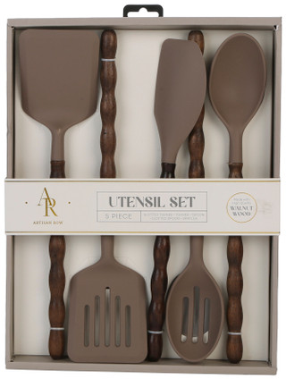 Thumbnail 1: ARTISAN ROW 5 Pc Utensil Set 