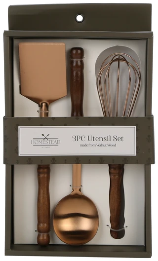 Thumbnail 1: Homestead Kitchen 3 Pc Utensil Set 