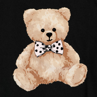 Thumbnail 2: Jessica Simpson Big Girls Short Sleeve Teddy Bear Print Shirt 