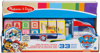 Thumbnail 1: Paw Patrol 33 Pc ABC Block Truck 