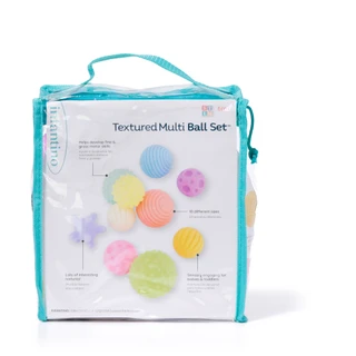 Thumbnail 2: Infantino 10 Pc Textured Multi Ball Set 