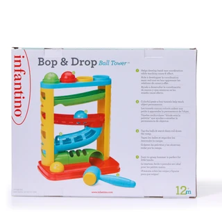 Thumbnail 2: Infantino  Bop & Drop Ball Tower Playset 