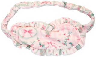Thumbnail 2: Laura Ashley 3 Pc Toddler Girls Long Sleeve Pajama Set w/ Eye Mask  