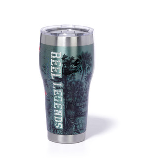 Thumbnail 1: REEL LEGENDS 30 oz Stainless Steel Florida Swamp Tumbler 