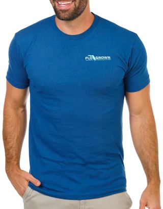 Thumbnail 2: FloGrown Men's Short Sleeve Florida Flag Graphic Tee 