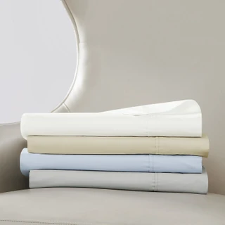 Thumbnail 15: Borghese Borghese Roma 400TC 100% Cotton Percale Sheet Set 
