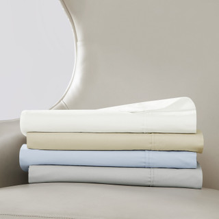 Thumbnail 21: Borghese Borghese Roma 400TC 100% Cotton Percale Sheet Set 