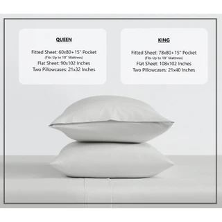Thumbnail 29: Borghese Borghese Roma 400TC 100% Cotton Percale Sheet Set 