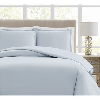 Thumbnail 12: Borghese Borghese Roma 400TC 100% Cotton Percale Duvet Set 